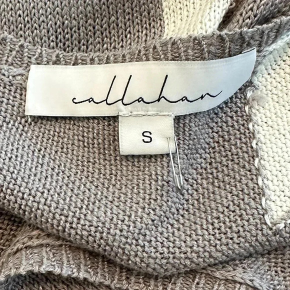 Callahan Knit Wear Low Back Sleeveless Dress Stretch Sweater Fabric Size Small - Picture 10 of 11